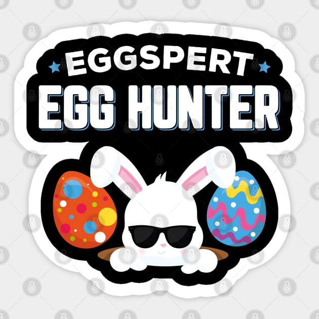 Eggspert Egg Hunter Funny Easter Sticker by trendingoriginals